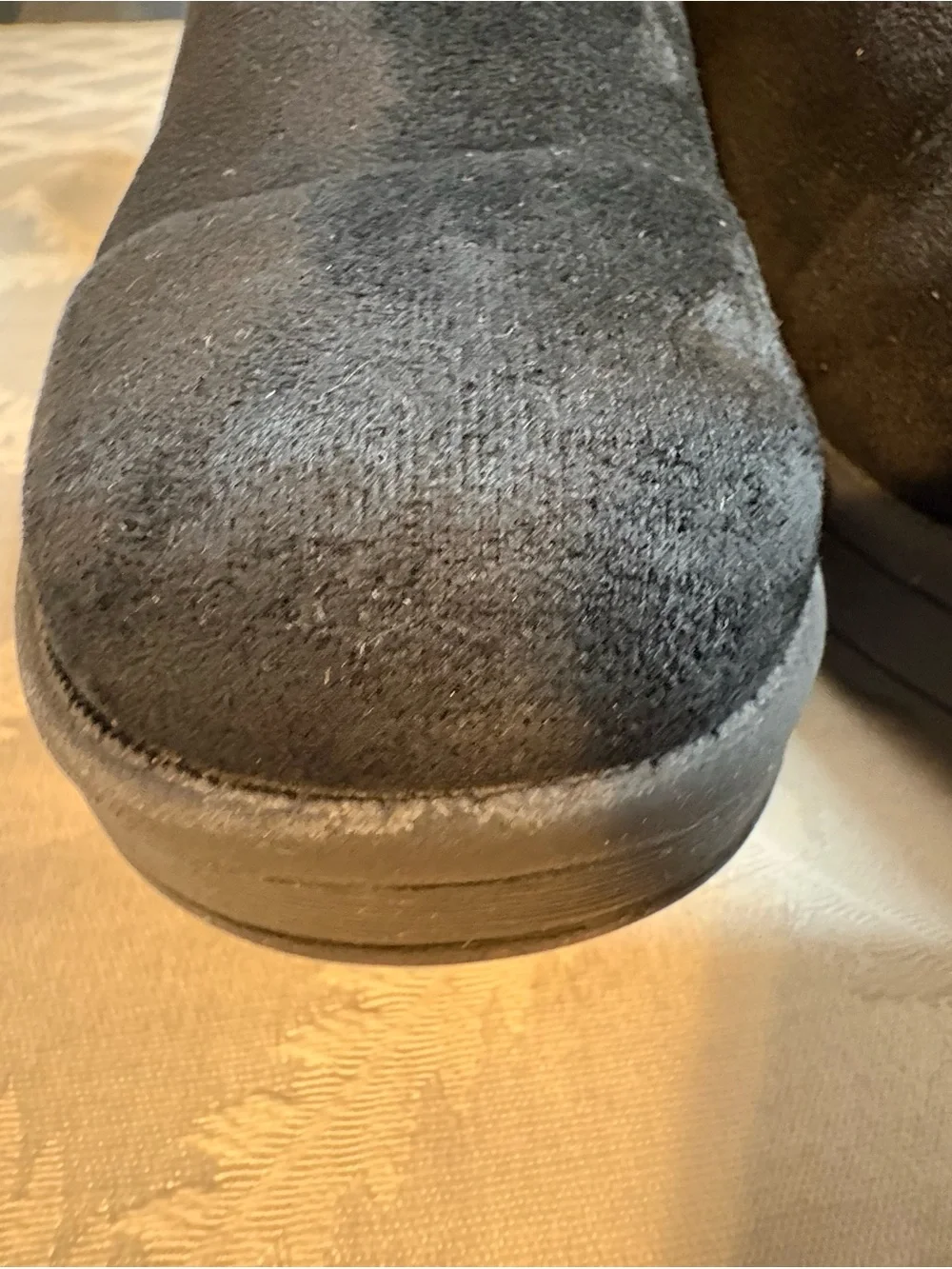 SO Kids Black Suede Boot